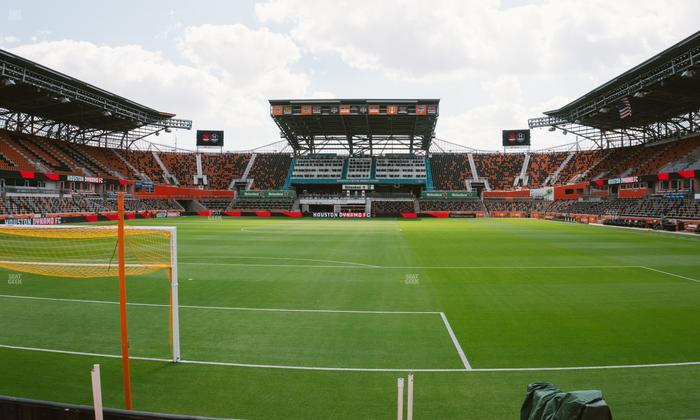 Shell Energy Stadium - Section Hustletown Supporters Seat View
