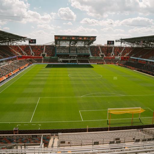 Shell Energy Stadium - Section Hustletown Supporters Seat View