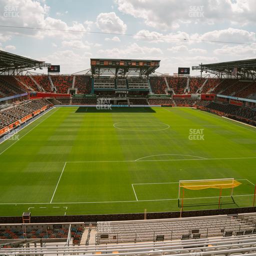 Shell Energy Stadium - Section Hustletown Supporters Seat View