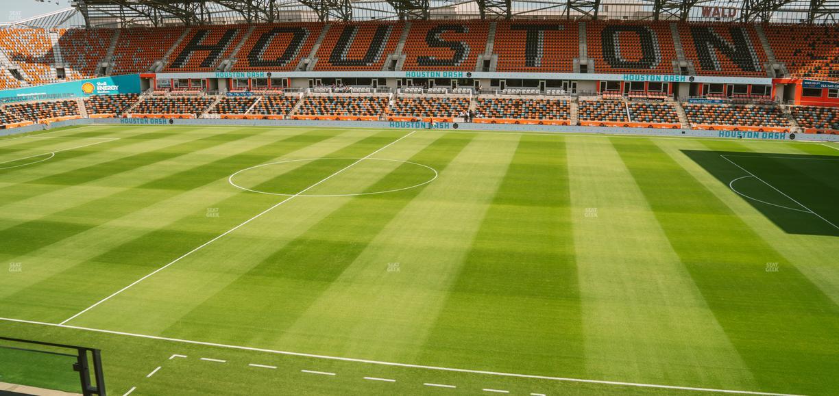 Shell Energy Stadium - Section Presidents Club 1 Seat View