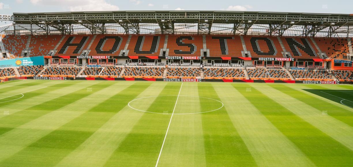 Shell Energy Stadium - Section Presidents Club 3 Seat View