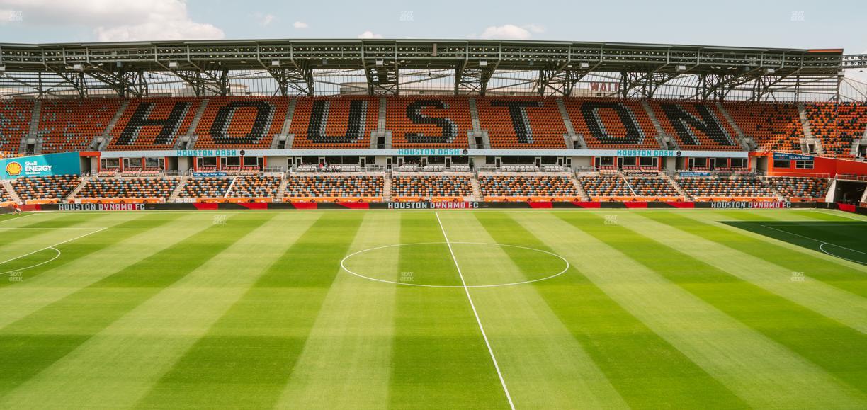 Shell Energy Stadium - Section Presidents Club 4 Seat View