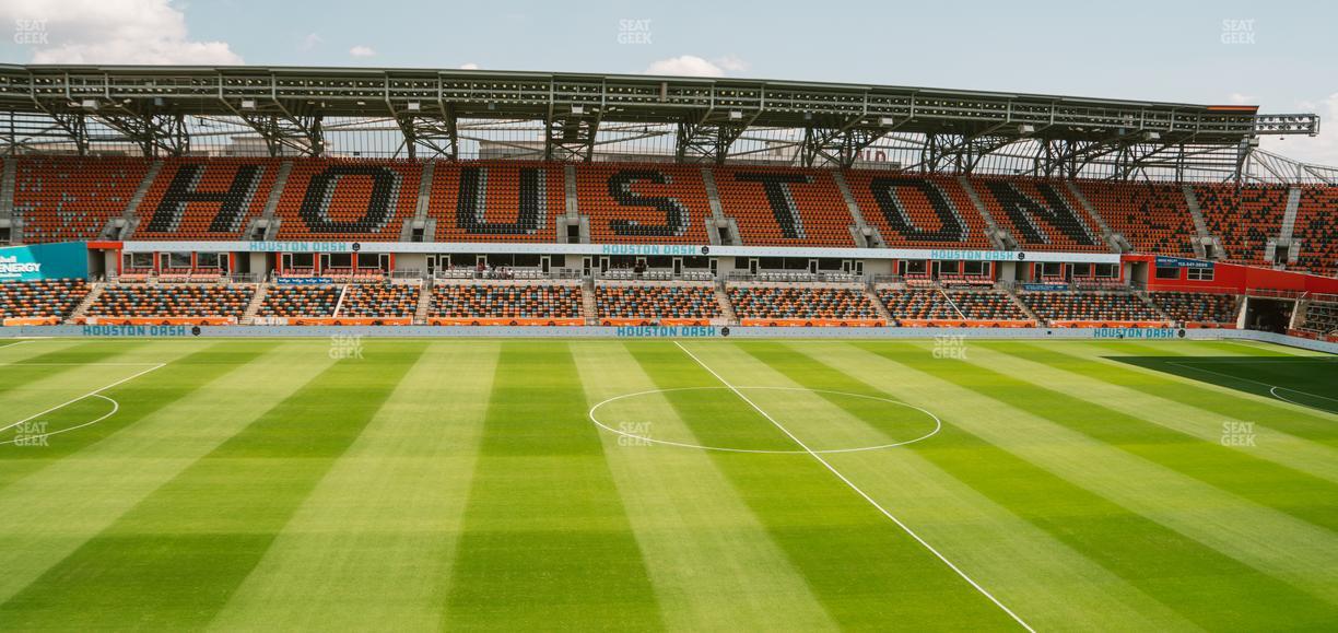 Shell Energy Stadium - Section Presidents Club 5 Seat View