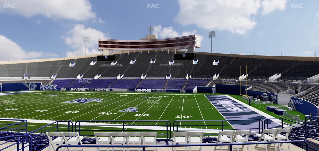 Simmons Bank Liberty Stadium - Section 101 Seat View