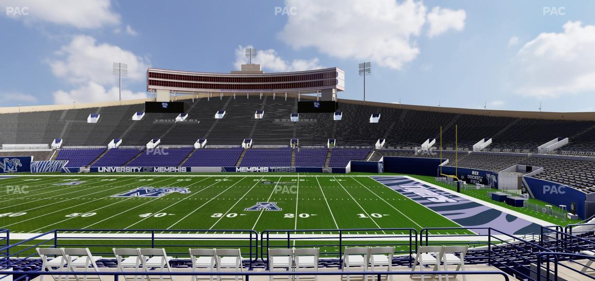 Simmons Bank Liberty Stadium - Section 102 Seat View