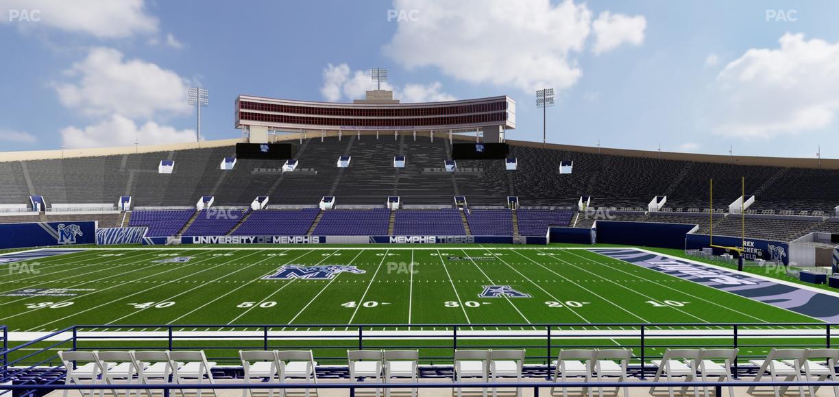 Simmons Bank Liberty Stadium - Section 103 Seat View