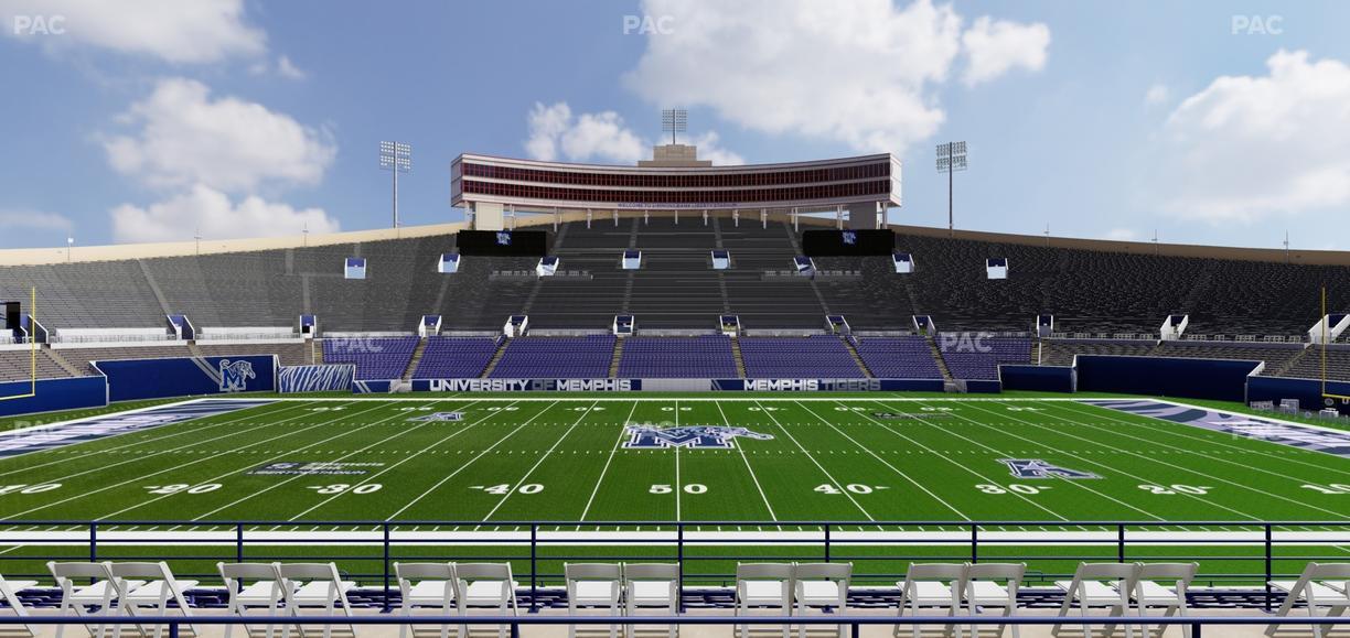 Simmons Bank Liberty Stadium - Section 104 Seat View