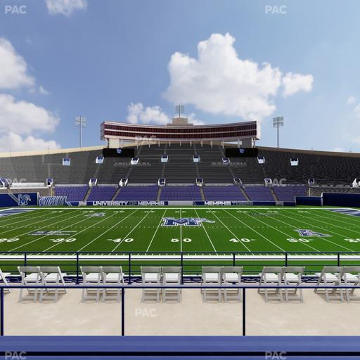 Simmons Bank Liberty Stadium - Section 104 Seat View