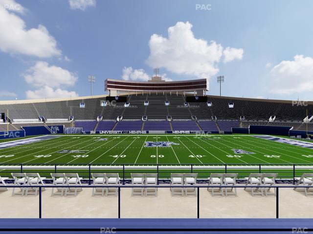 Simmons Bank Liberty Stadium - Section 104 Seat View