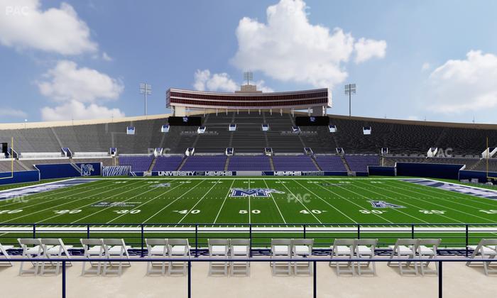 Simmons Bank Liberty Stadium - Section 104 Seat View