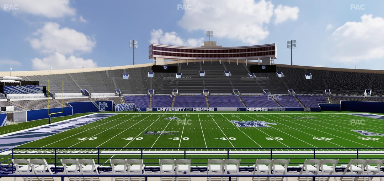 Simmons Bank Liberty Stadium - Section 105 Seat View