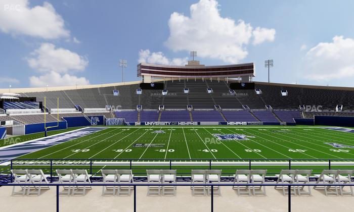 Simmons Bank Liberty Stadium - Section 105 Seat View