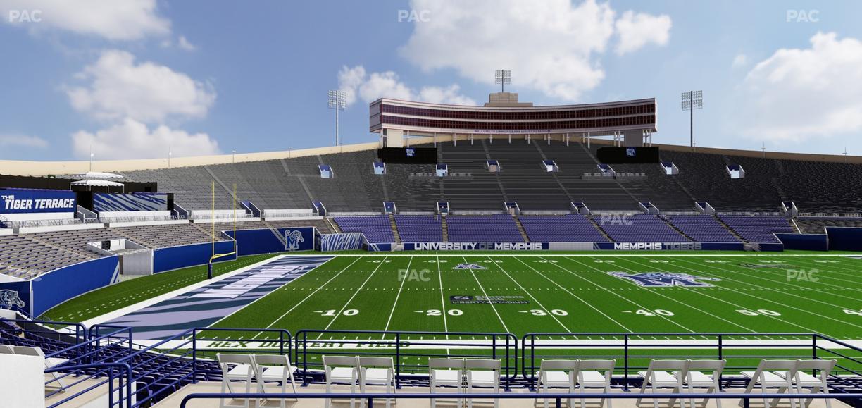 Simmons Bank Liberty Stadium - Section 106 Seat View