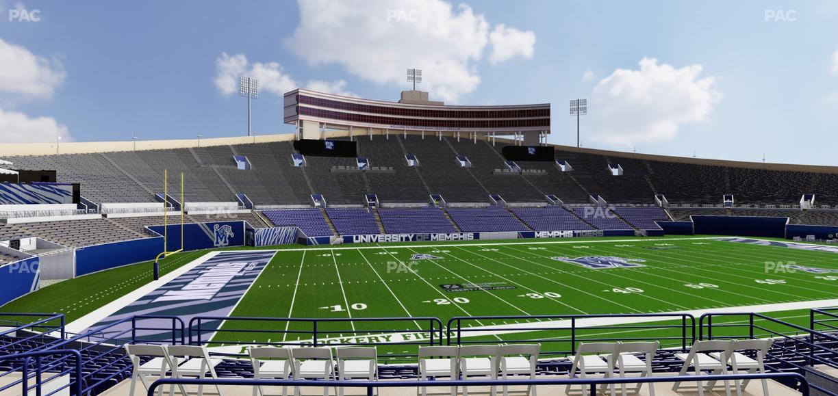 Simmons Bank Liberty Stadium - Section 107 Seat View