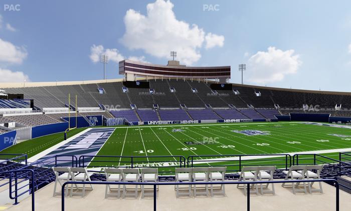 Simmons Bank Liberty Stadium - Section 107 Seat View