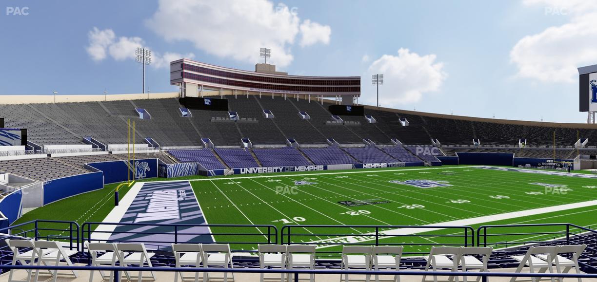 Simmons Bank Liberty Stadium - Section 108 Seat View