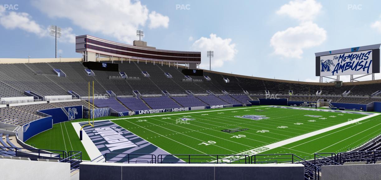 Simmons Bank Liberty Stadium - Section 109 Seat View