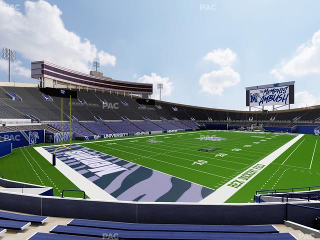 Simmons Bank Liberty Stadium - Section 110 Seat View