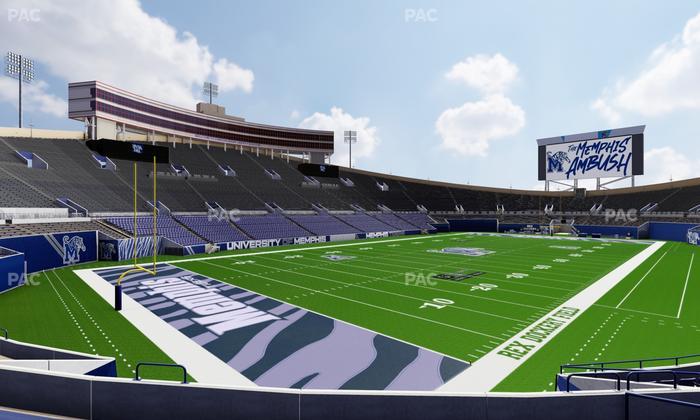 Simmons Bank Liberty Stadium - Section 110 Seat View