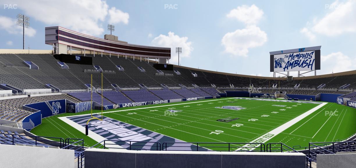 Simmons Bank Liberty Stadium - Section 110 Seat View