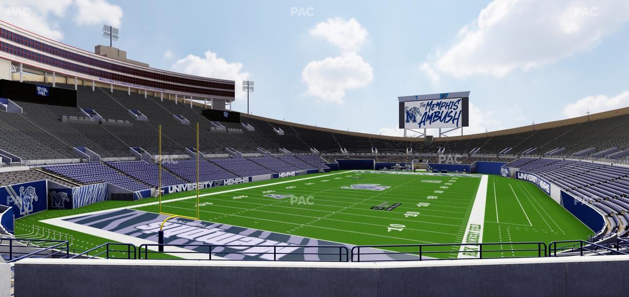 Simmons Bank Liberty Stadium - Section 111 Seat View