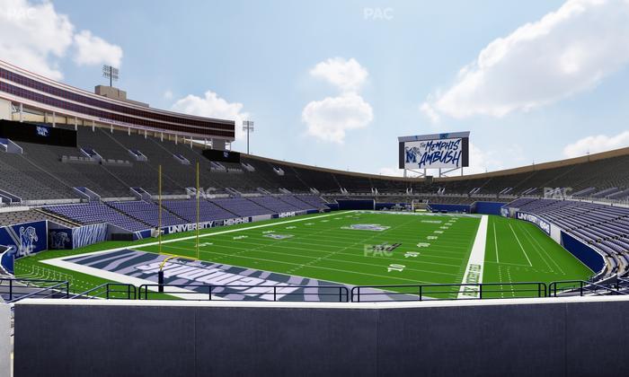 Simmons Bank Liberty Stadium - Section 111 Seat View