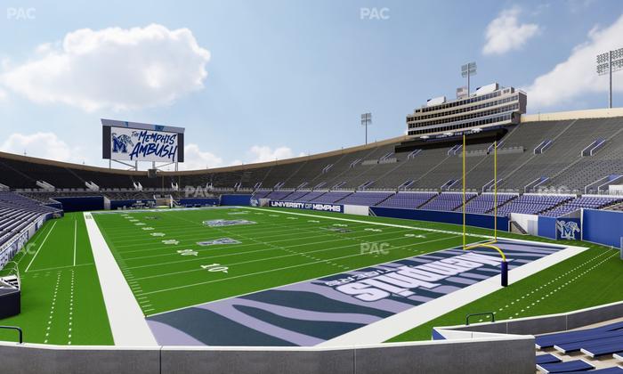 Simmons Bank Liberty Stadium - Section 115 Seat View