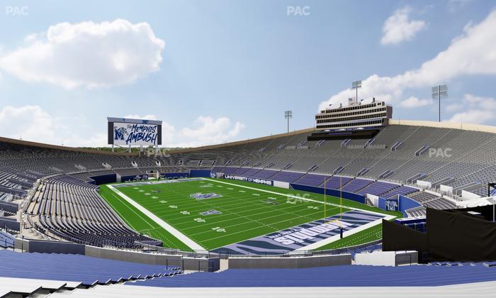 Simmons Bank Liberty Stadium - Section 115 Seat View