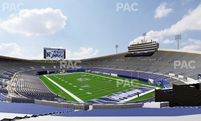 Simmons Bank Liberty Stadium - Section 115 Seat View