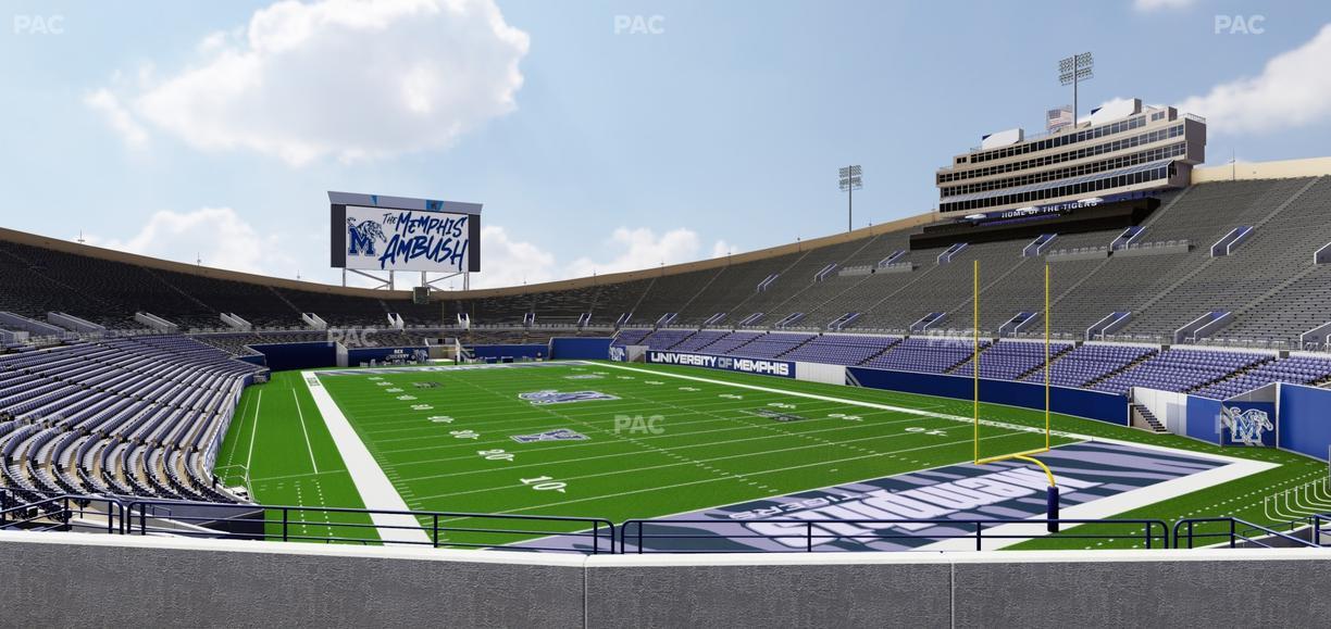 Simmons Bank Liberty Stadium - Section 115 Seat View