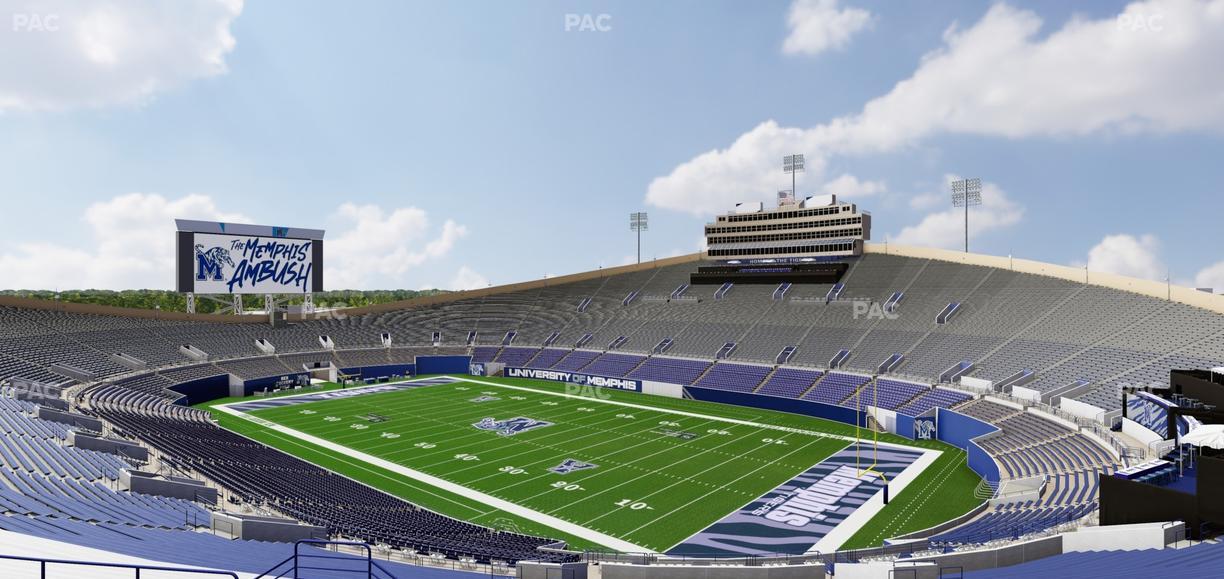 Simmons Bank Liberty Stadium - Section 116 Seat View