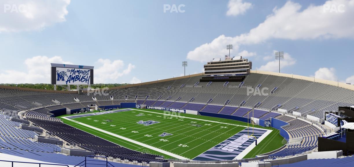 Simmons Bank Liberty Stadium - Section 116 Seat View