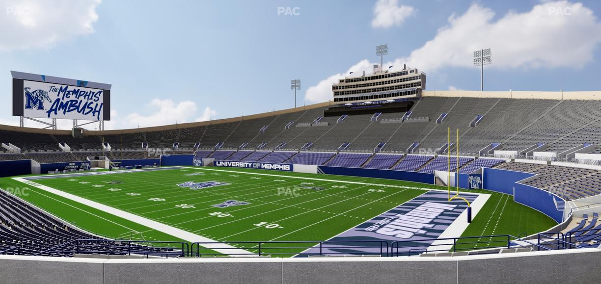 Simmons Bank Liberty Stadium - Section 116 Seat View