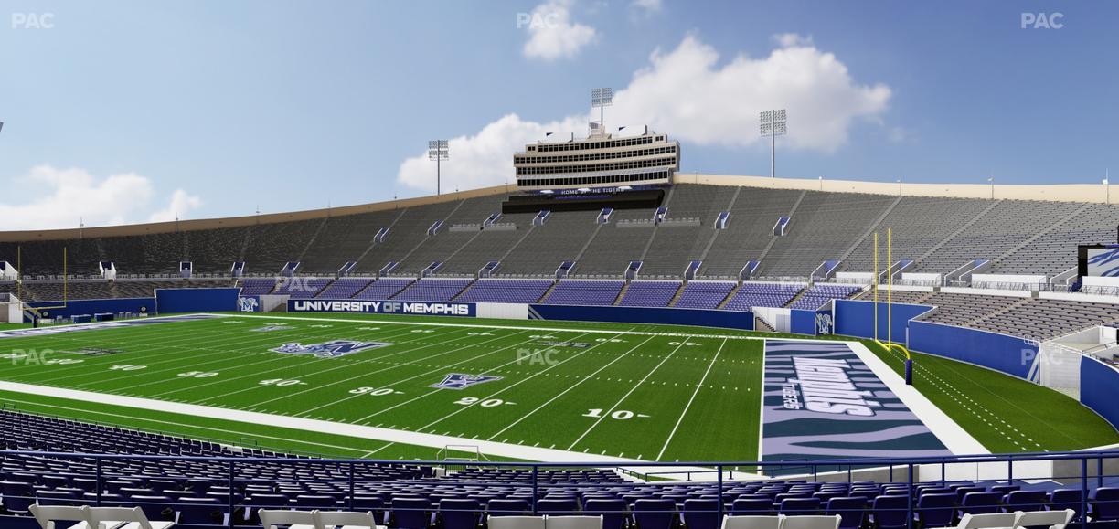 Simmons Bank Liberty Stadium - Section 117 Seat View