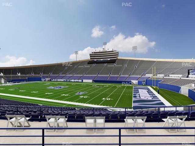 Simmons Bank Liberty Stadium - Section 117 Seat View