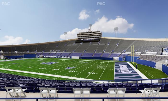 Simmons Bank Liberty Stadium - Section 117 Seat View