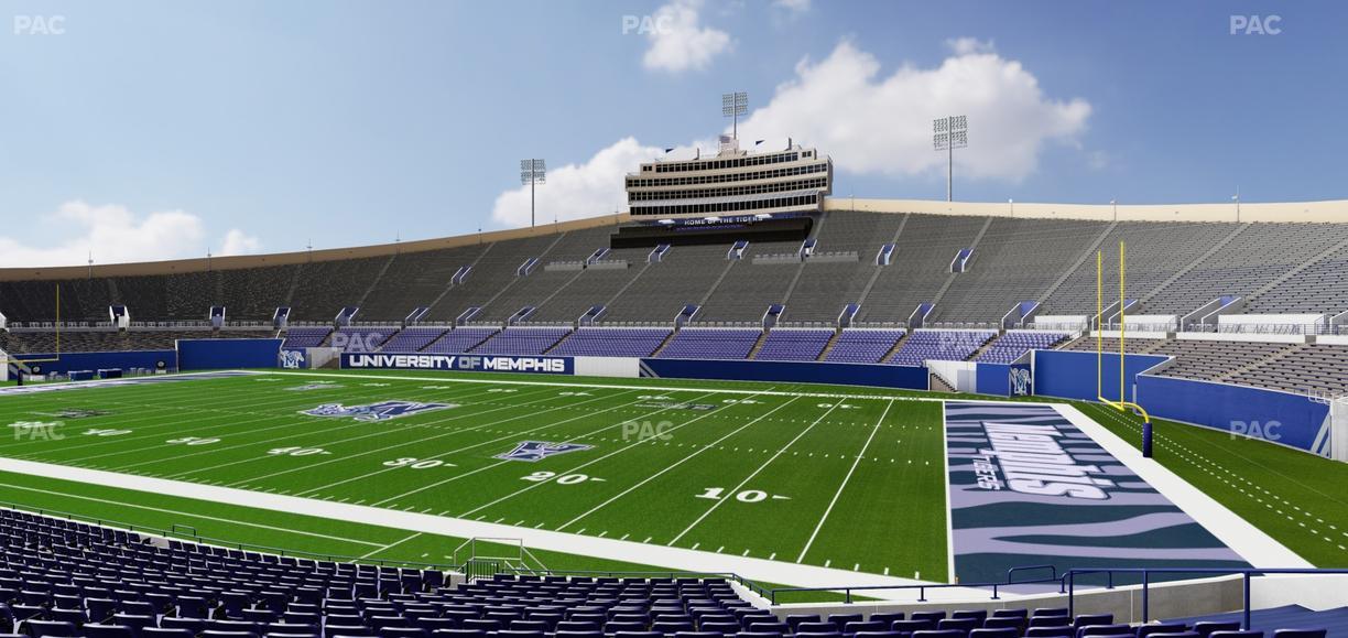 Simmons Bank Liberty Stadium - Section 117 Seat View