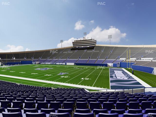 Simmons Bank Liberty Stadium - Section 117 Seat View