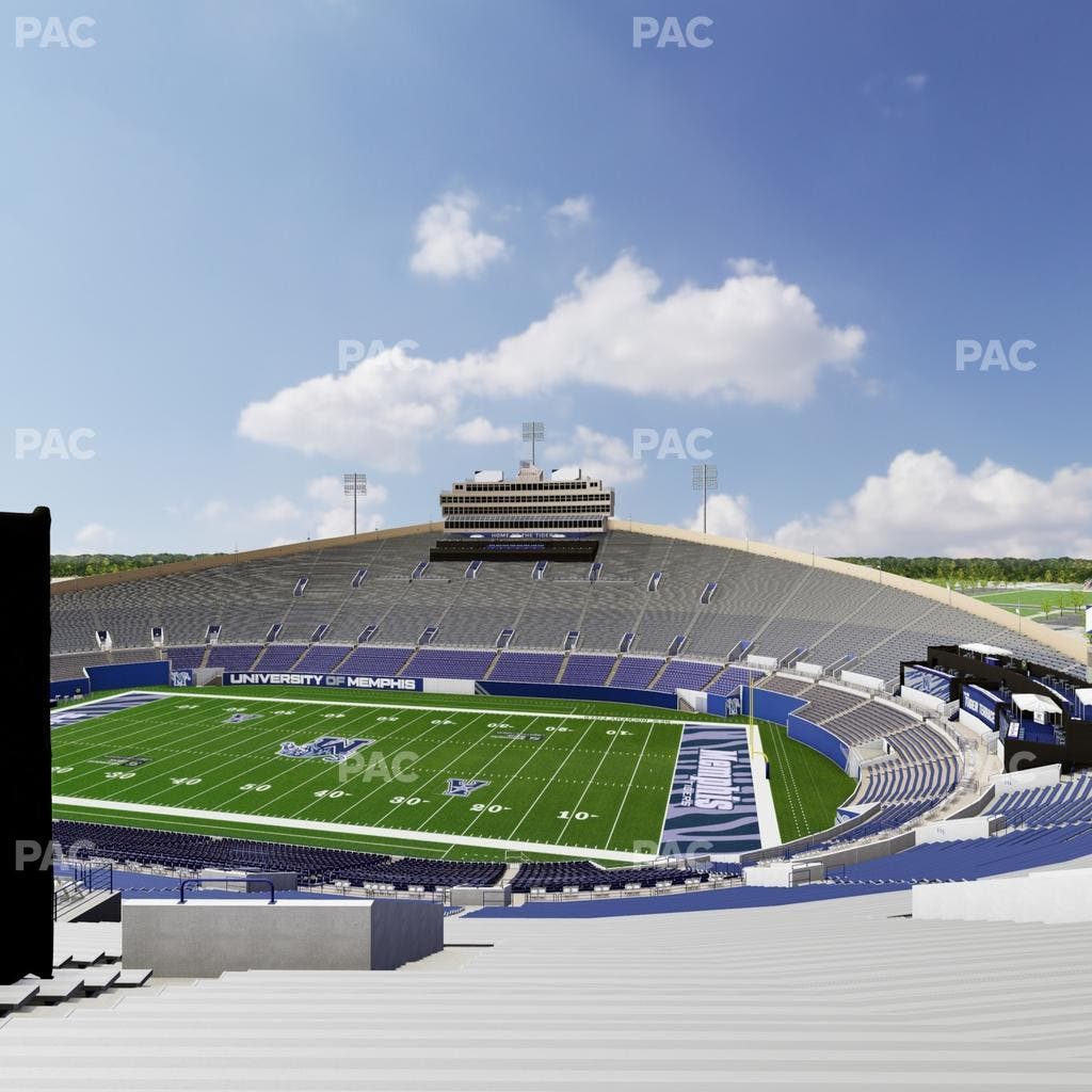 Simmons Bank Liberty Stadium - Section 117 Seat View