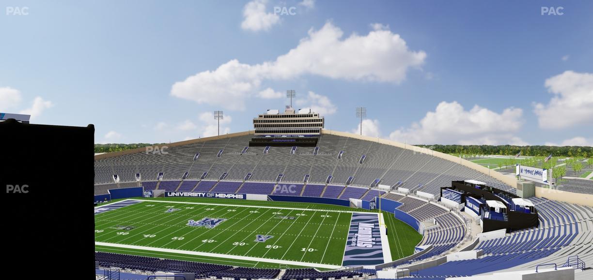 Simmons Bank Liberty Stadium - Section 117 Seat View