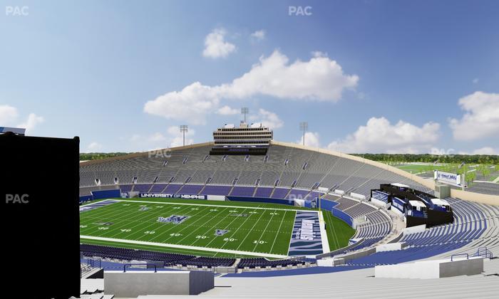 Simmons Bank Liberty Stadium - Section 117 Seat View