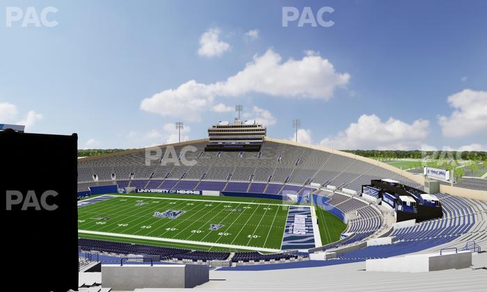 Simmons Bank Liberty Stadium - Section 117 Seat View