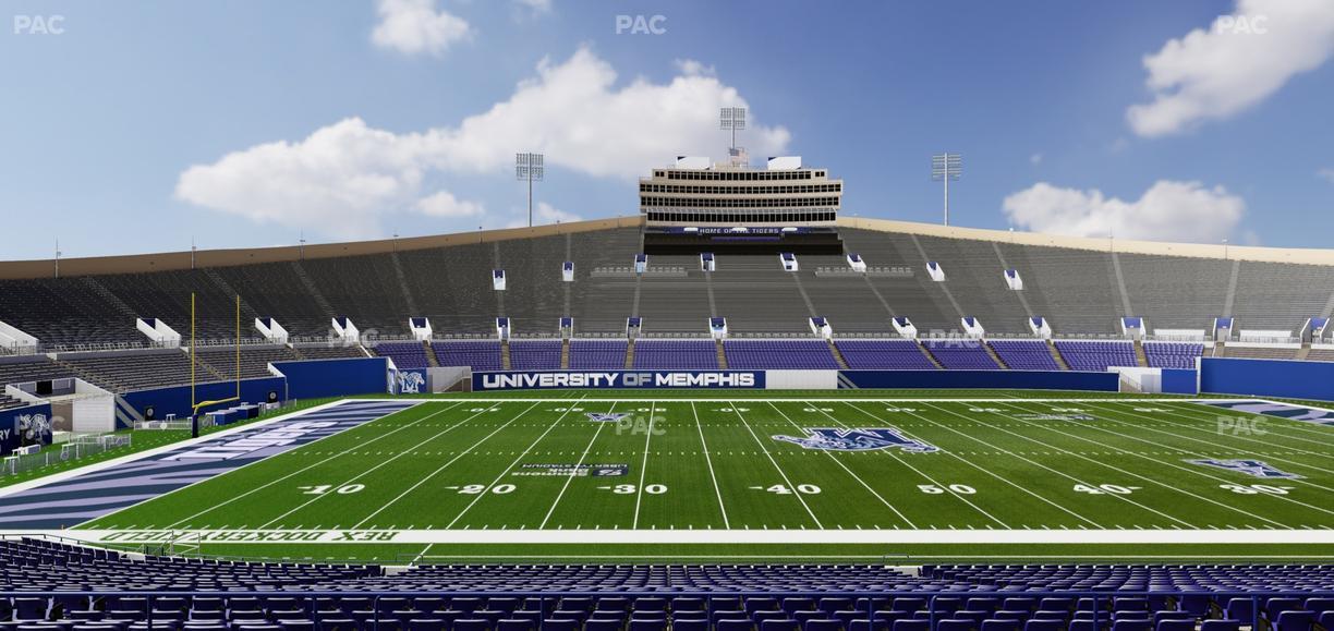 Simmons Bank Liberty Stadium - Section 121 Seat View