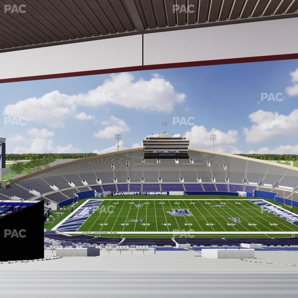 Simmons Bank Liberty Stadium - Section 121 Seat View