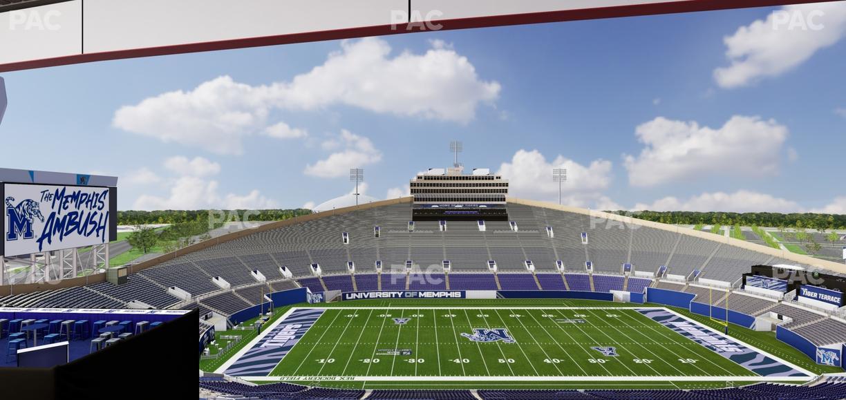 Simmons Bank Liberty Stadium - Section 121 Seat View