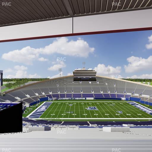 Simmons Bank Liberty Stadium - Section 121 Seat View