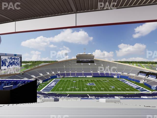 Simmons Bank Liberty Stadium - Section 121 Seat View