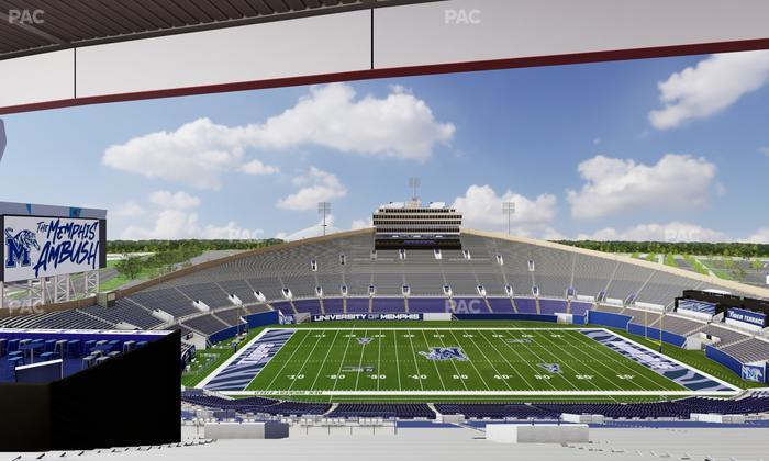 Simmons Bank Liberty Stadium - Section 121 Seat View