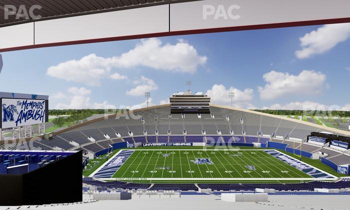 Simmons Bank Liberty Stadium - Section 121 Seat View