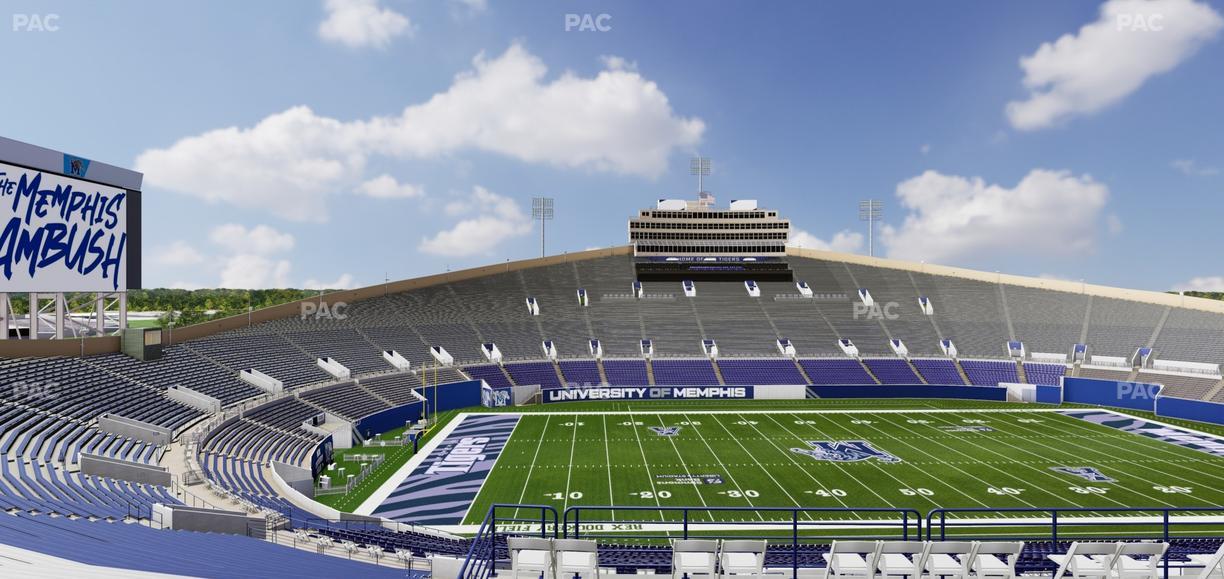 Simmons Bank Liberty Stadium - Section 122 Seat View